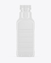 Glossy Plastic Drink Bottle Mockup