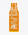 Matte Plastic Drink Bottle Mockup