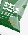 Two Paper Snack Packages Mockup