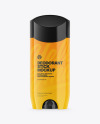 Glossy Plastic Deodorant Stick Mockup