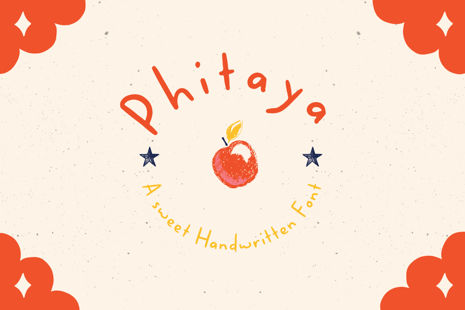Phitaya - a Sweet Handwritten Font Phitaya - a Sweet Handwritten Font