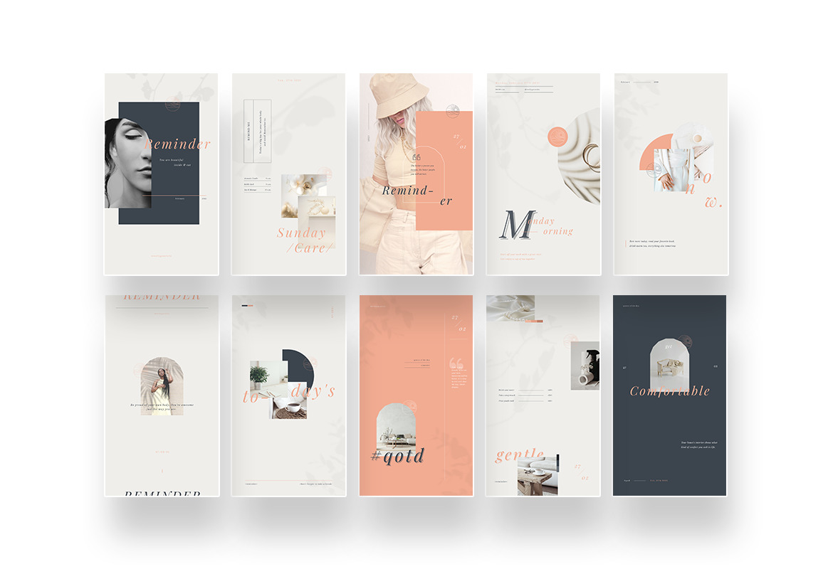 Minimalist and Elegant Reminder Instagram Canva Template Minimalist and Elegant Reminder Instagram Canva Template