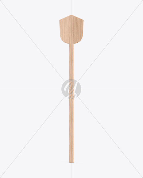 Wooden Stirrer Stick Mockup