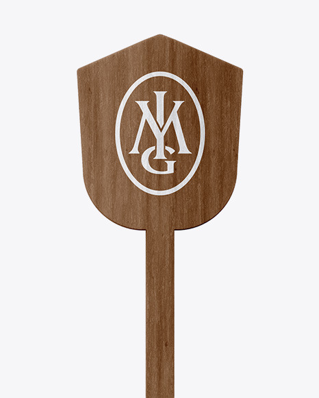 Wooden Stirrer Stick Mockup