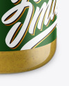 Glass Jar with Mustard Sauce Mockup