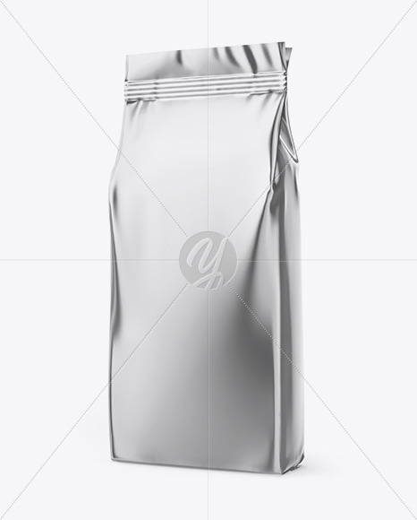 Metallic Food Bag Mockup