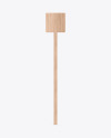 Wooden Stirrer Stick Mockup