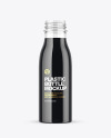 Clear Plastic Bottle with Dark Drink Mockup