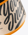 Matte Plastic Jar Mockup