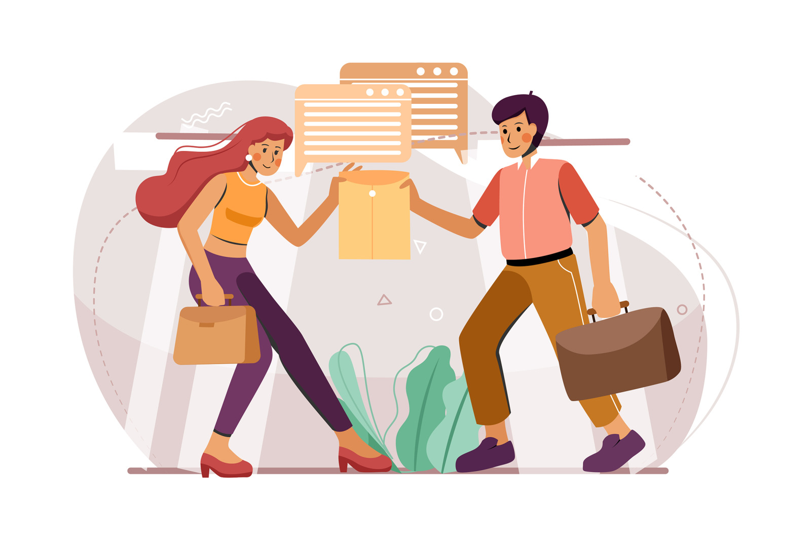 M244_Work from home Illustrations M244_Work from home Illustrations