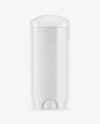 Glossy Plastic Deodorant Stick With Transparent Cap Mockup