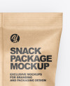 Kraft Snack Package Mockup