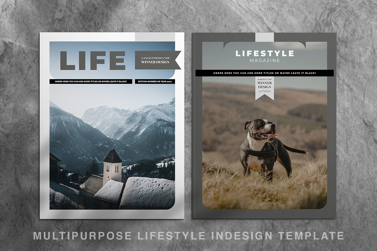 Lifestyle Indesign Template Lifestyle Indesign Template