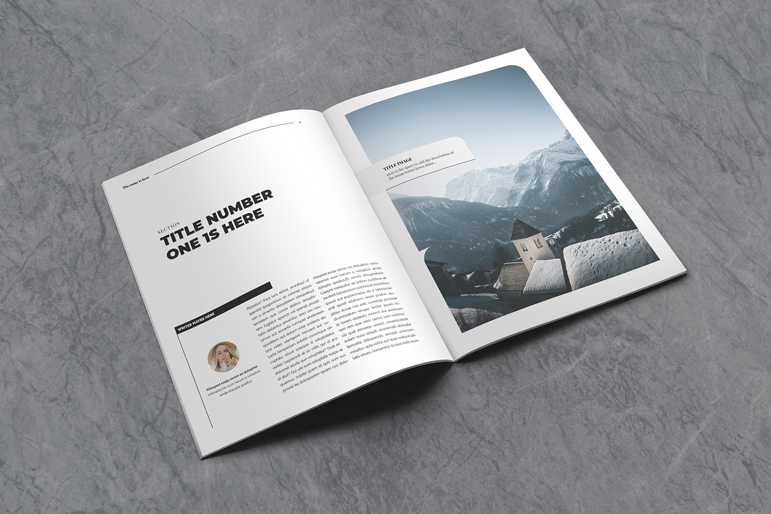 Lifestyle Indesign Template Lifestyle Indesign Template