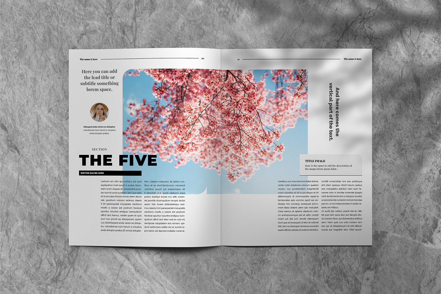 Lifestyle Indesign Template Lifestyle Indesign Template