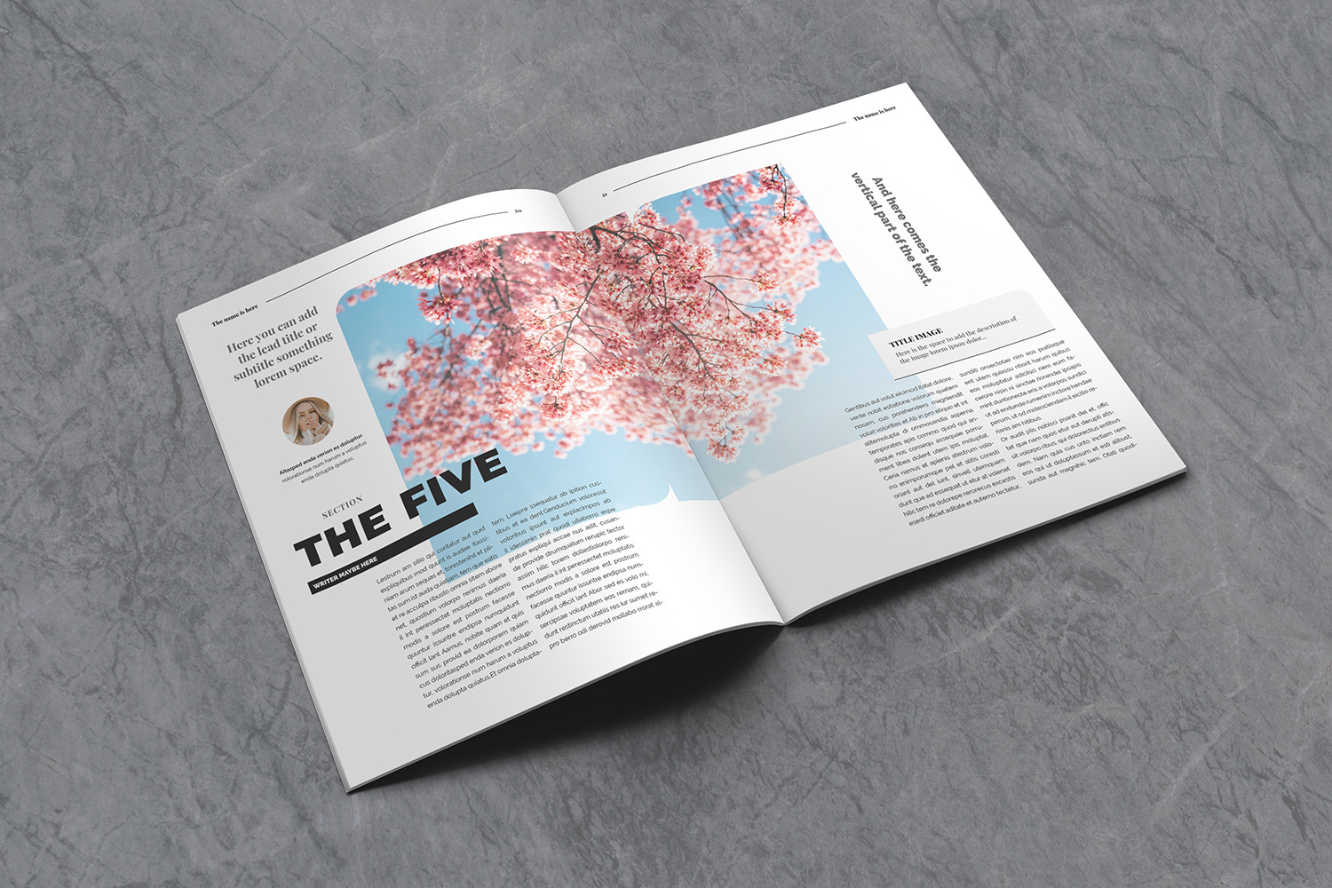 Lifestyle Indesign Template Lifestyle Indesign Template