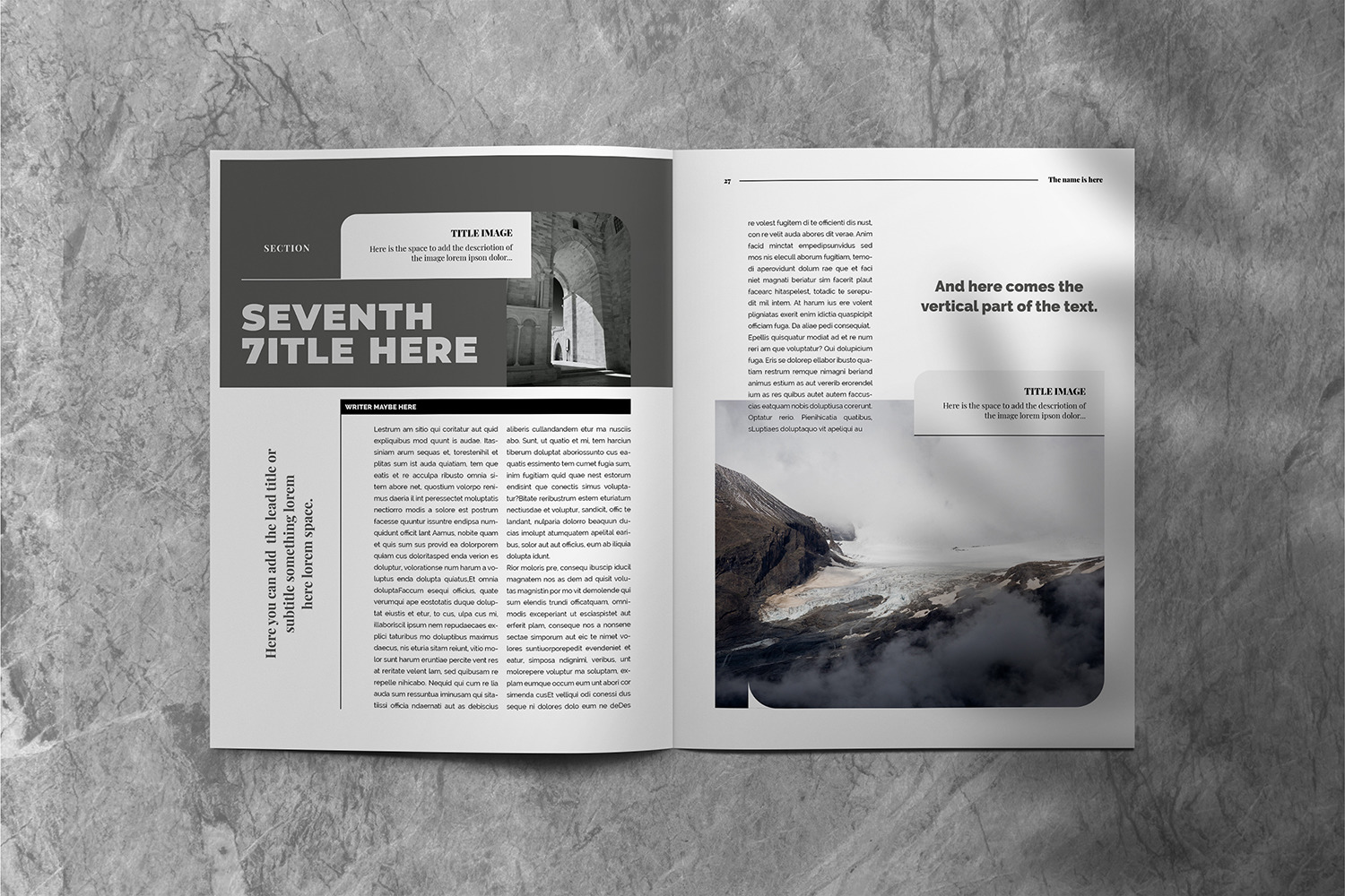 Lifestyle Indesign Template Lifestyle Indesign Template