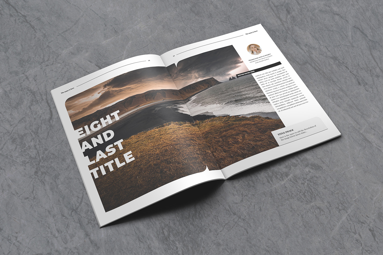Lifestyle Indesign Template Lifestyle Indesign Template