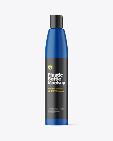 Matte Plastic Bottle Mockup Matte Plastic Bottle Mockup