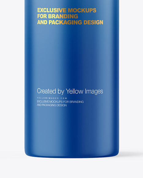 Matte Plastic Bottle Mockup Matte Plastic Bottle Mockup