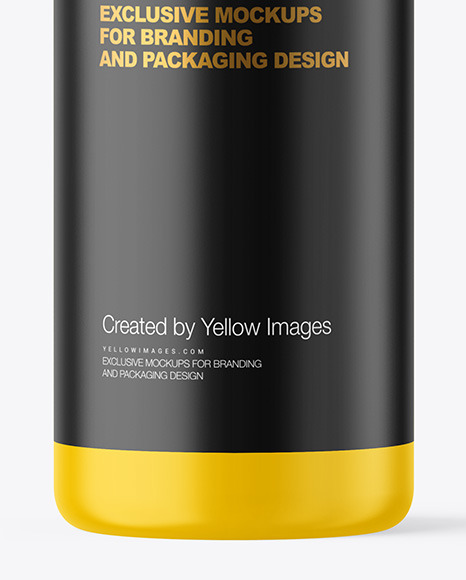 500ml Matte Cosmetic Bottle with Pump Mockup 500ml Matte Cosmetic Bottle with Pump Mockup