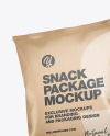 Two Kraft Snack Packages Mockup