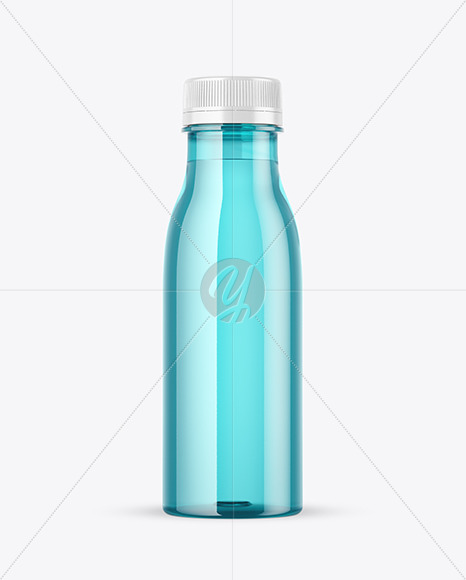 Colored Plastic Bottle Mockup