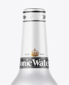 Frosted Glass Tonic Water Bottle Mockup