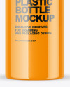 Glossy Plastic Bottle Mockup