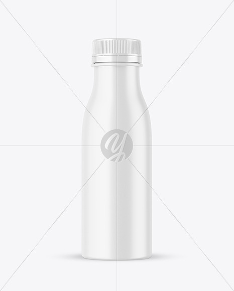 Matte Plastic Bottle Mockup