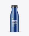 Matte Plastic Bottle Mockup