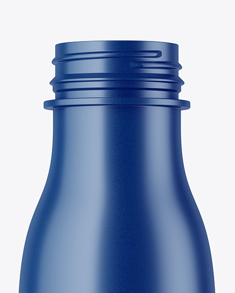 Matte Plastic Bottle Mockup