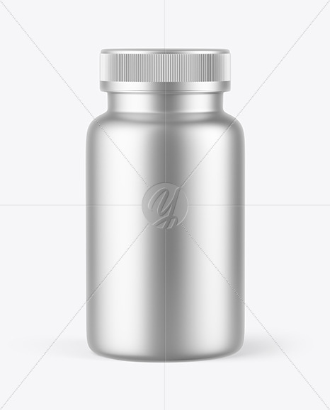 Metallic Jar Mockup