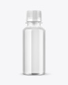 Clear Plastic Water Bottle Mockup