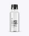 Clear Plastic Water Bottle Mockup