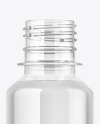 Clear Plastic Water Bottle Mockup