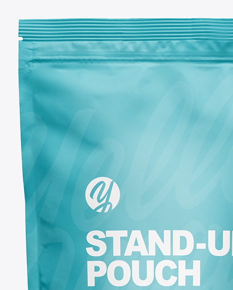 Matte Stand-up Pouch Mockup