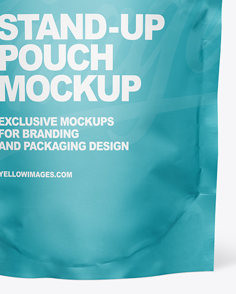 Matte Stand-up Pouch Mockup