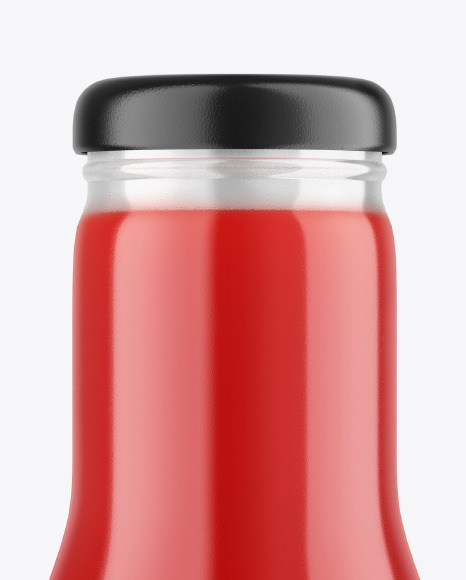 Glass Drink Bottle Mockup