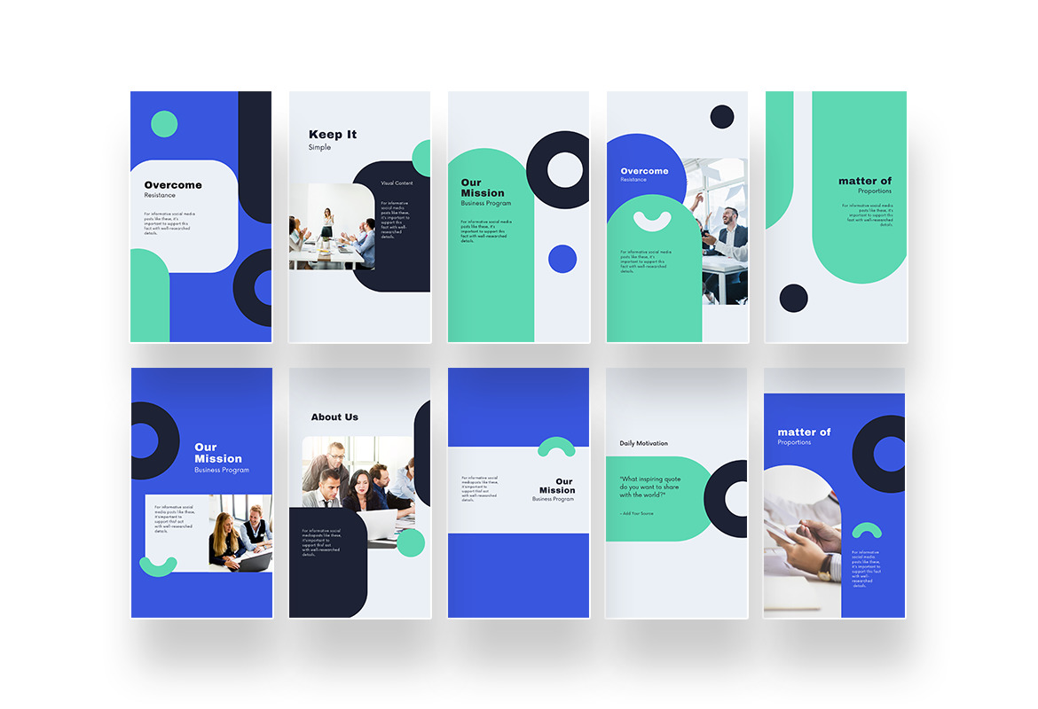 Neat and Professional Corporate Instagram Canva