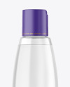 Clear Plastic Bottle Mockup