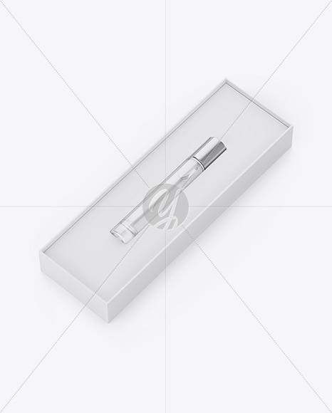 Box With Perfume Mockup