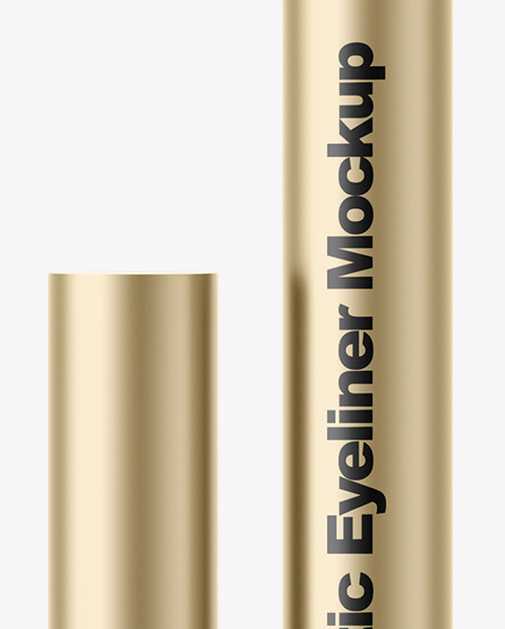 Metallic Eyeliner Mockup Metallic Eyeliner Mockup