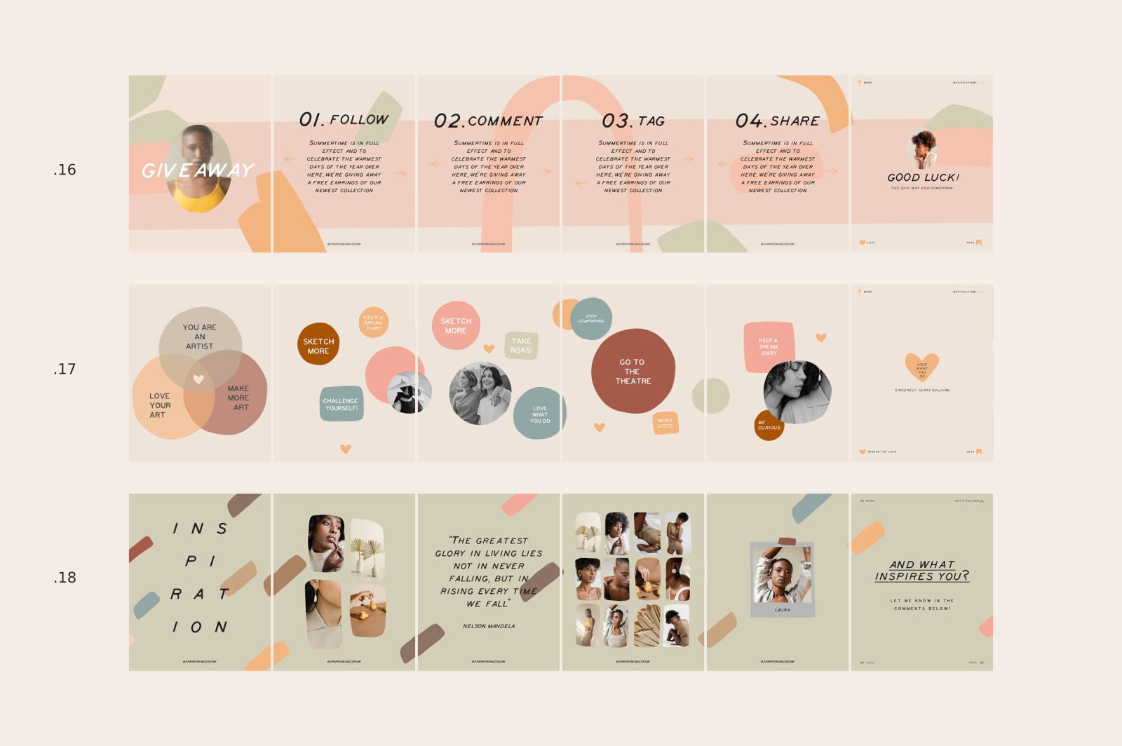 Coach Carousel Templates CANVA and Photoshop Coach Carousel Templates CANVA and Photoshop