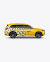 Full-size luxury SUV Mockup - Side View