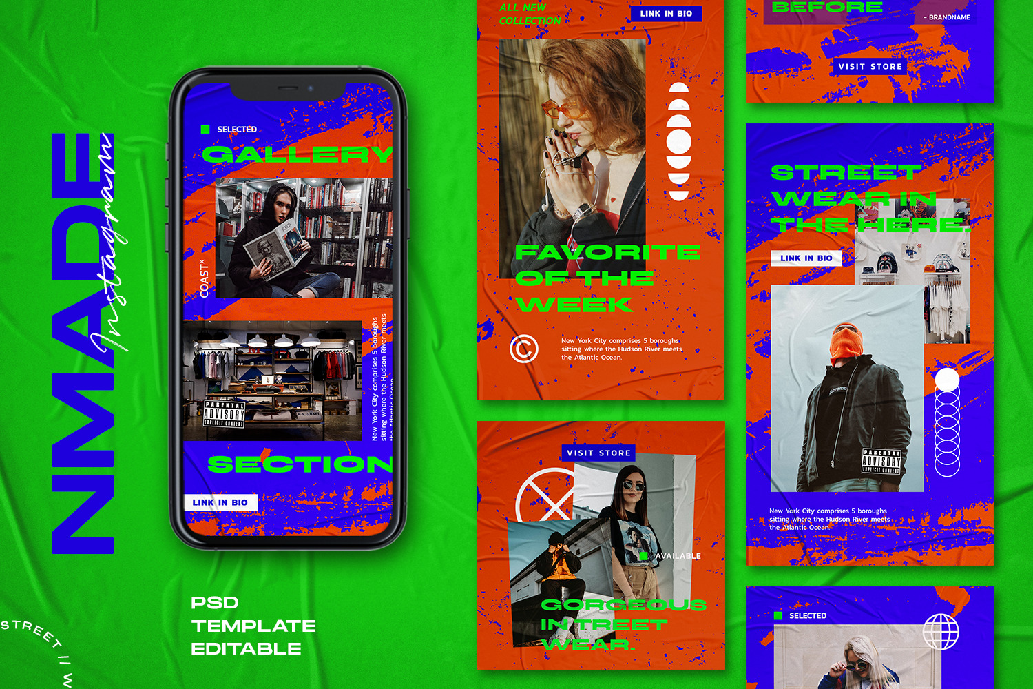 Nmade Instagram Template Nmade Instagram Template