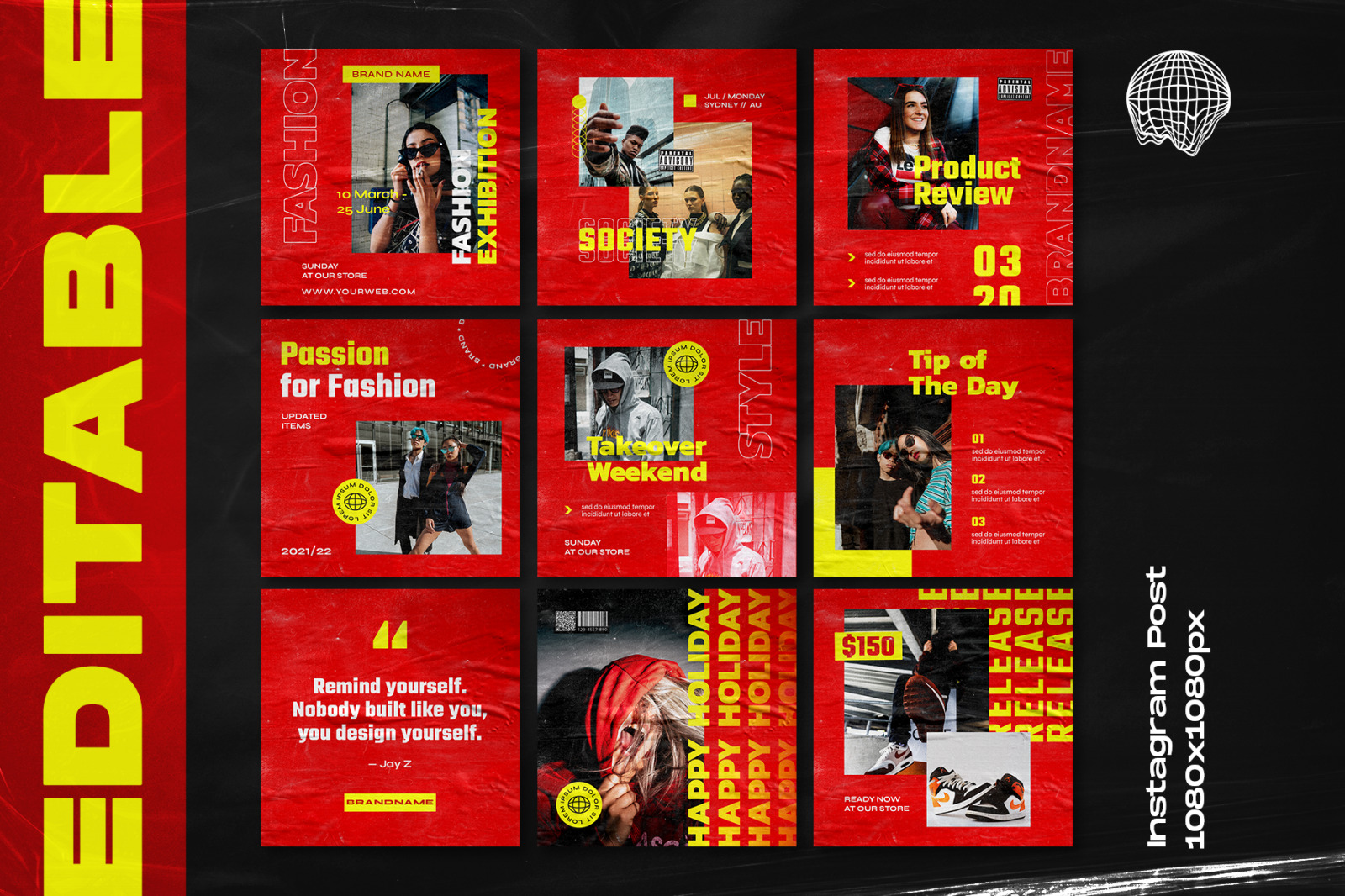 Freculs Instagram Template Freculs Instagram Template