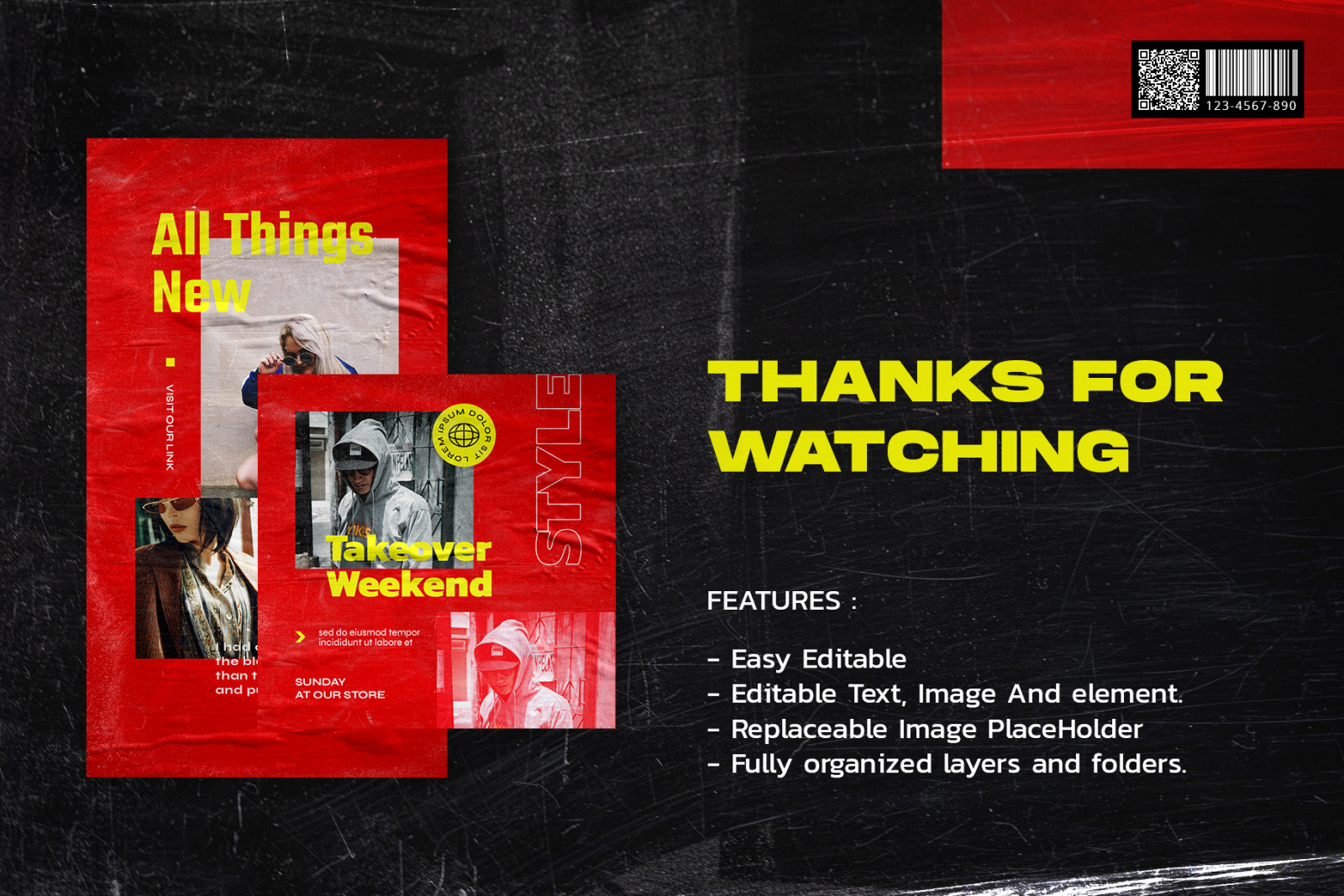 Freculs Instagram Template Freculs Instagram Template