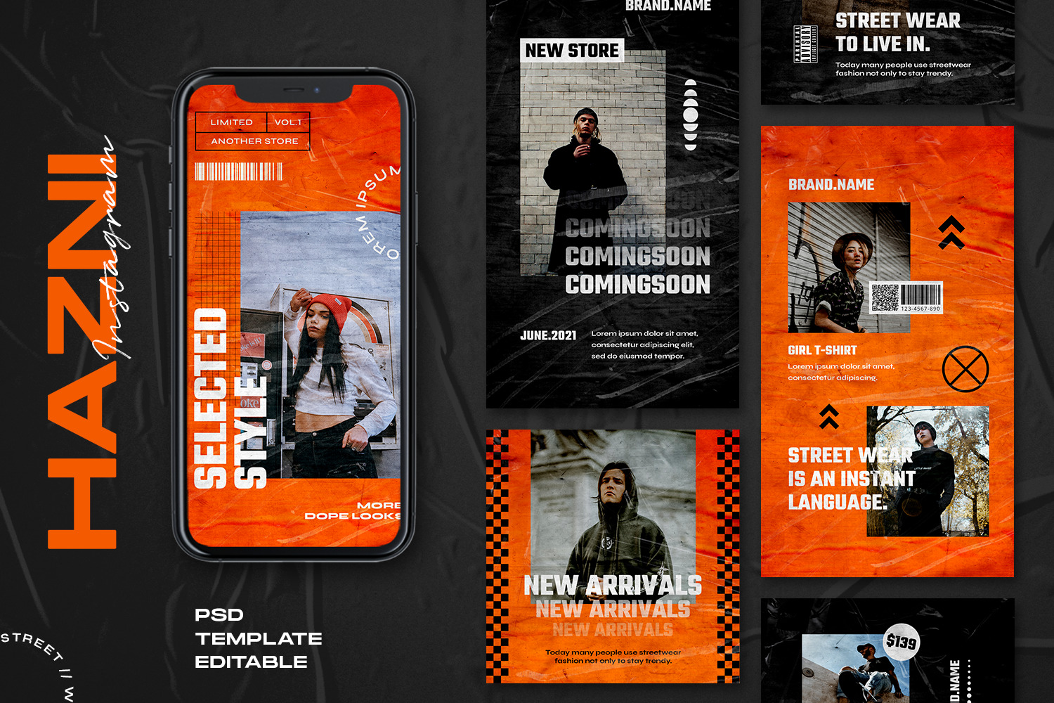 Hazni Instagram Template Hazni Instagram Template
