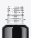 Clear Plastic Bottle with Dark Drink Mockup Clear Plastic Bottle with Dark Drink Mockup